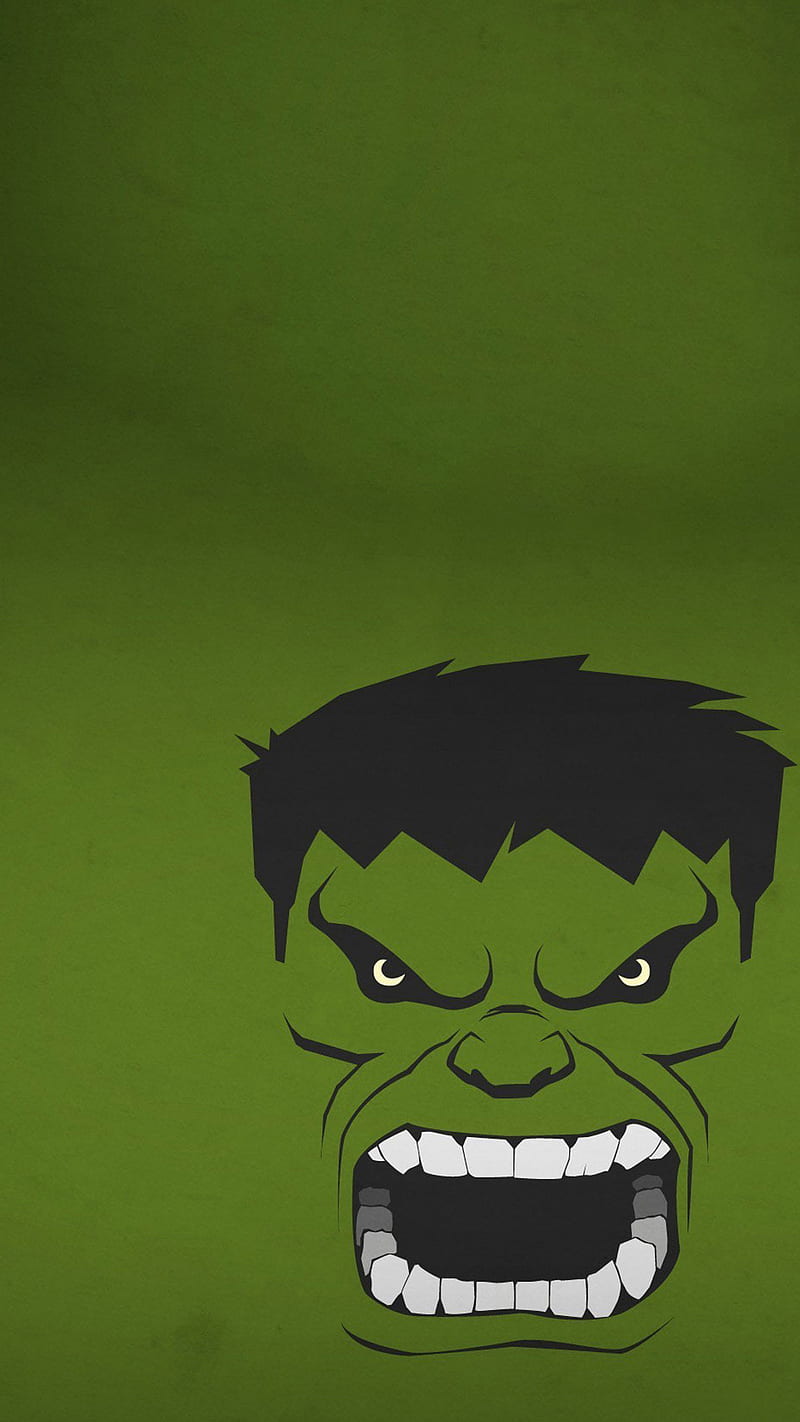 Hulk logo, avengers, hulk, logos, marvel, HD phone wallpaper