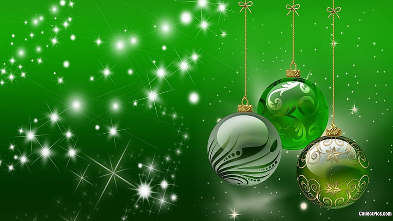 ღ.Glow Green Christmas.ღ, pretty, chic, adorable, greeting, bows, xmas, sweet, splendor, glass balls, bright, lovely, christmas, new year, hang, winter, happy, cute, cool, spark, balls, glow green christmas, ornaments, festival, colorful, glow, holidays, glasses, bonito, seasons, merry, decorations, stars, gree, colors, snowflakes, HD wallpaper