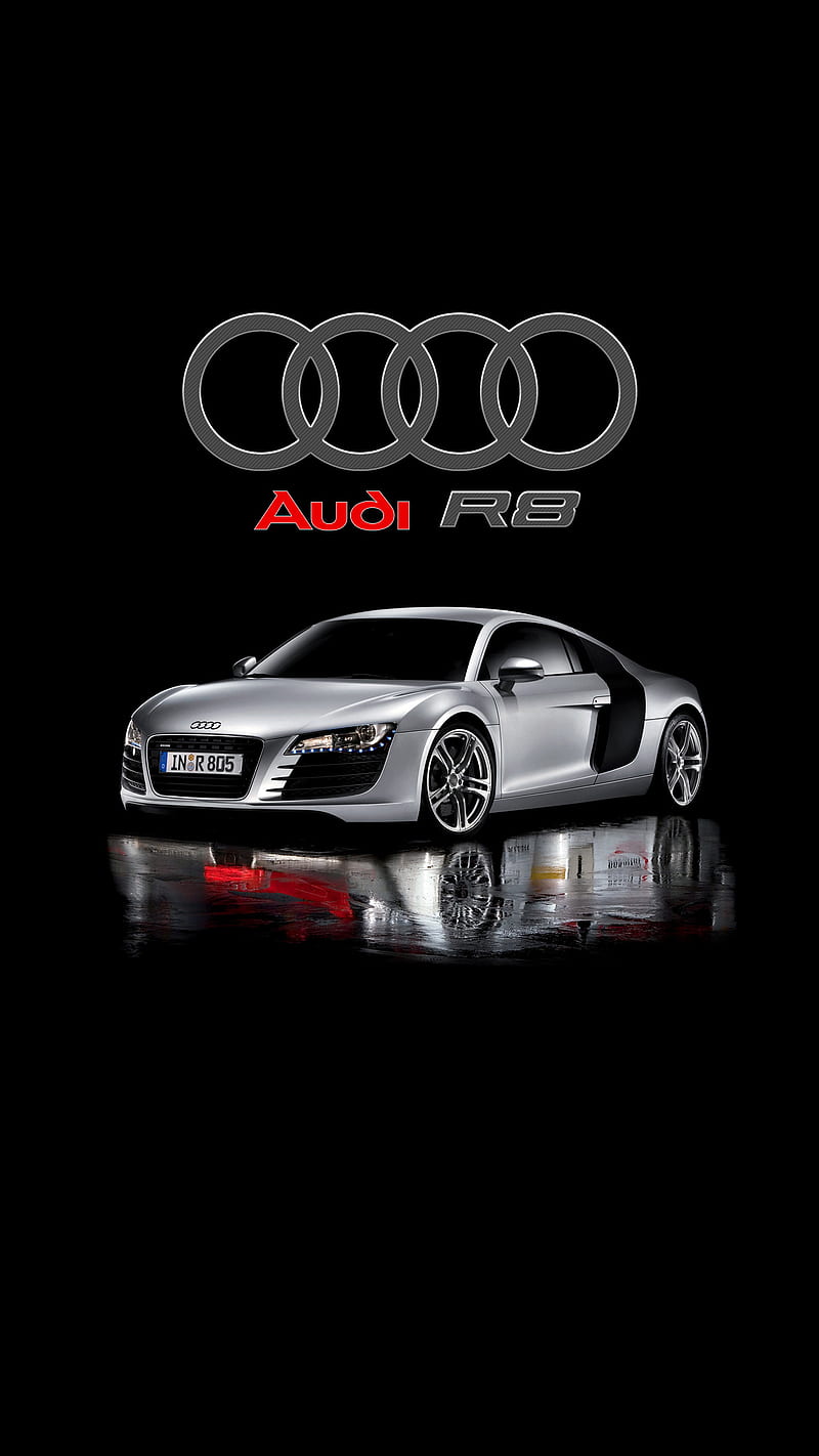 Audi R8, carros, logo, plus, racing car, sport, turbo, HD phone wallpaper