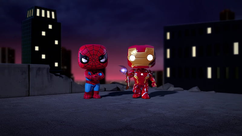 Iron Man And Spiderman Spellbound Animated Movie, spiderman, iron-man, animated-movies, HD wallpaper