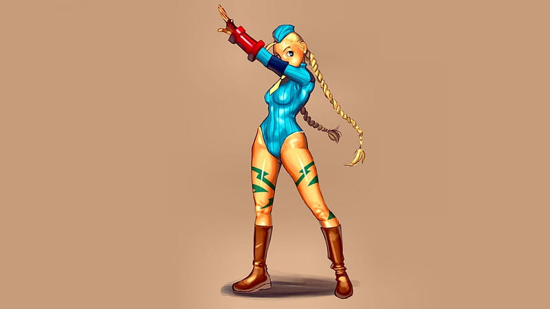 The Video Game Art Archive — Cammy 'Street Fighter Alpha 3′
