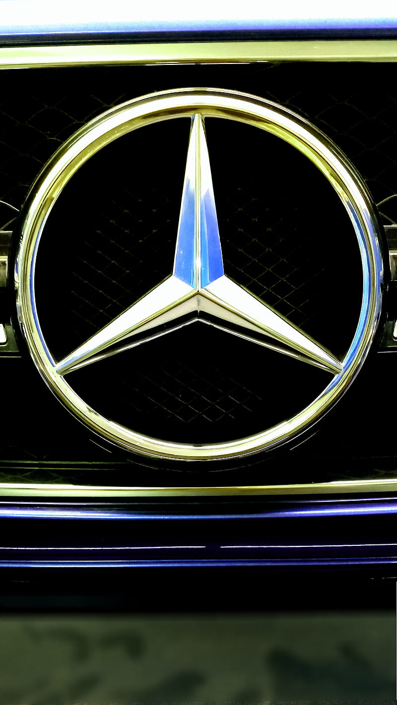 Mercedes shining logo , mercedes benz, car, HD phone wallpaper