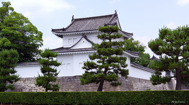 Nijo Castle, KYOTO, World Cultural Heritage, Tokugawa, Cultural criteria Site, Japan Castle, World Heritage, UNESCO, HD wallpaper