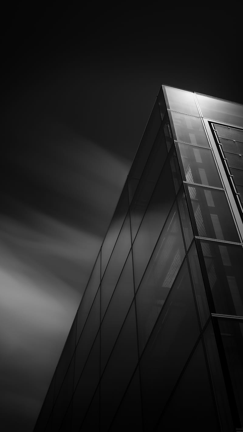 Black, architecture, black and white paris, simple, HD phone wallpaper |  Peakpx