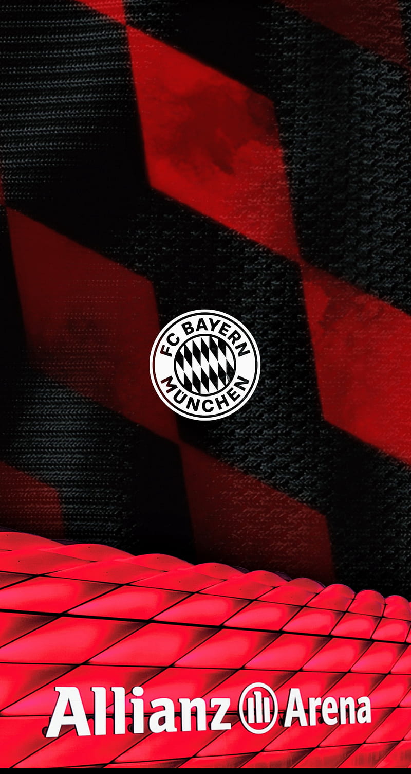 FC Bayern Munich, abstract, black, fc bayern 2020/21 ucl kit, fc bayern third kit, HD phone wallpaper