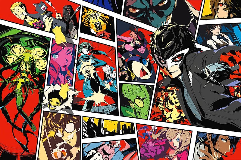 Video Game, Persona, Persona 5, Joker (Persona), Phantom Thieves Of Hearts, HD wallpaper