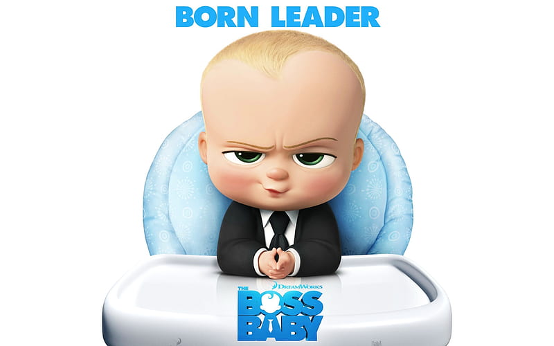 The Boss Baby, 2017 cartoons 2017, new cartoon, HD wallpaper