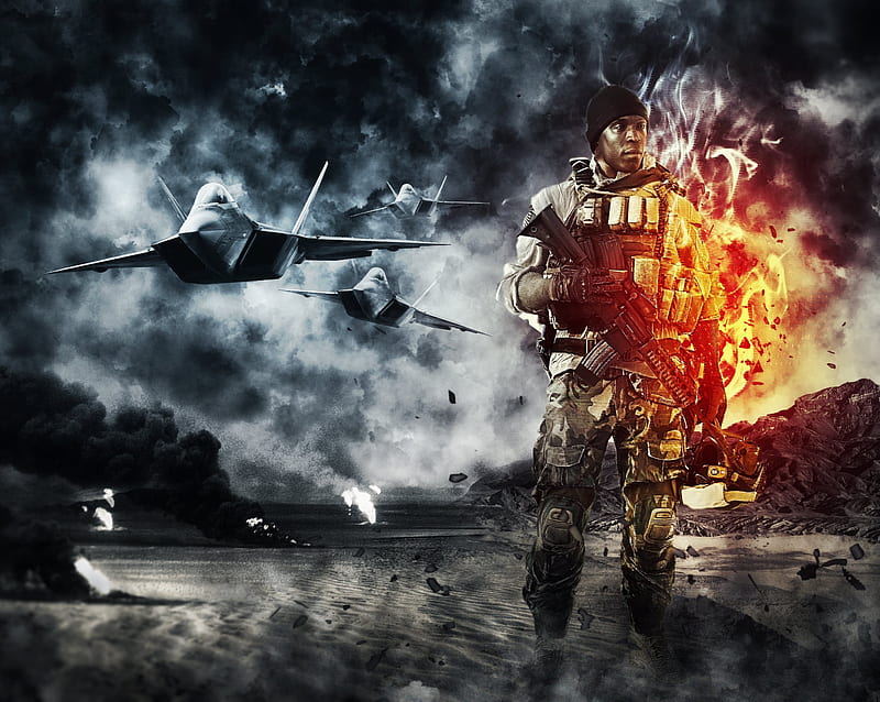 battlefield 4, bf4, irish, jets, HD wallpaper