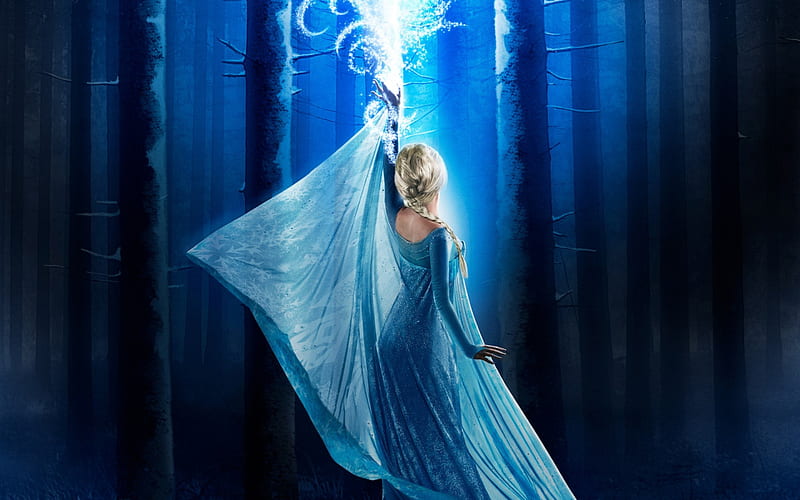 Elsa in Once Upon a Time, Let it go, Disney, Elsa, Once Upon a Time, HD wallpaper