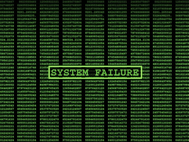 matrix, abstact, sistem failure, green, HD wallpaper