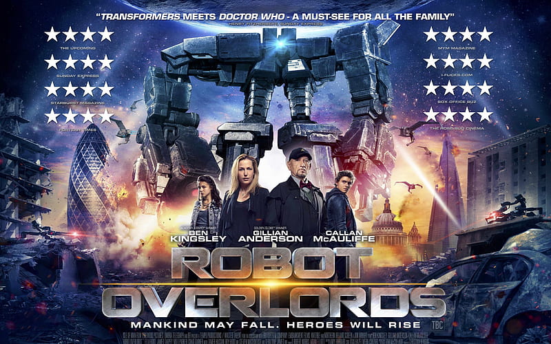 Robot Overlords Movie, robot, movies, HD wallpaper