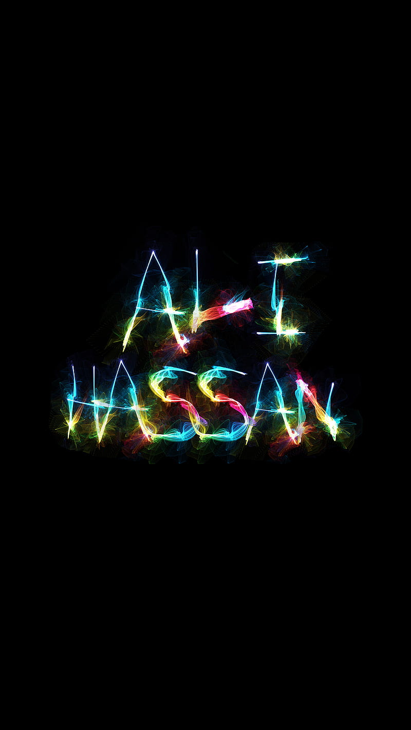 Ali Hassan, Flame names, Name, human, name design, people, person name, your names, HD phone wallpaper