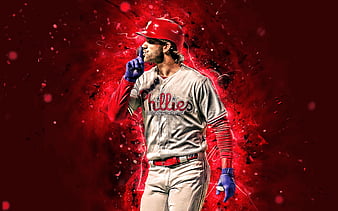 Nick Castellanos, grunge art, MLB, Cincinnati Reds, right fielder,  baseball, HD wallpaper