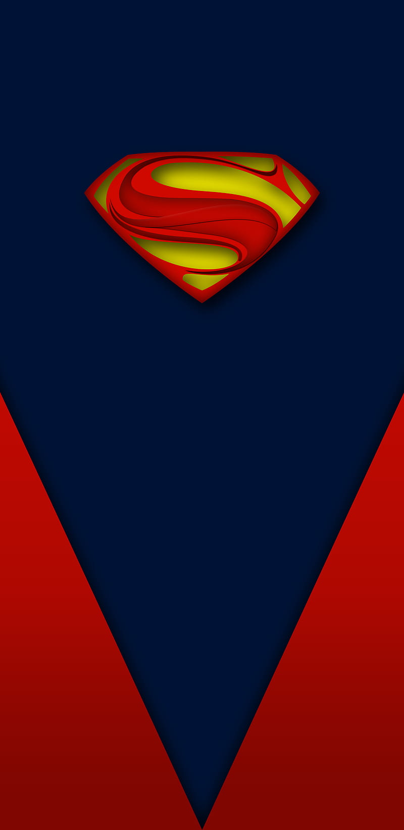 Superman - 2, dc comics, filme, league of justice, logo, man of steel, movie, super, superhero, symbol, HD phone wallpaper
