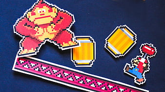 Wallpaper game, Nintendo, gorilla, Donkey Kong, 1981, Shigeru Miyamoto,  Coleco images for desktop, section игры - download