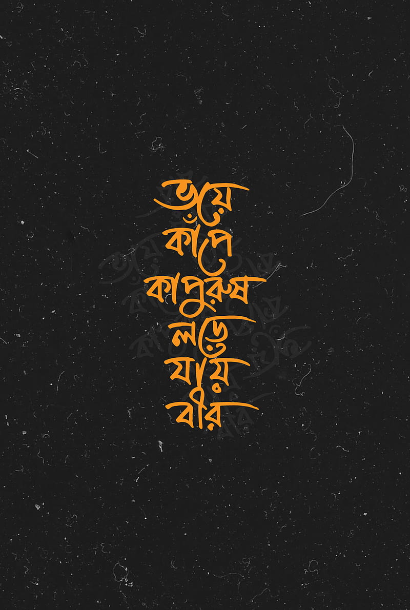 bangla typo, muhareb typo, positive, HD phone wallpaper
