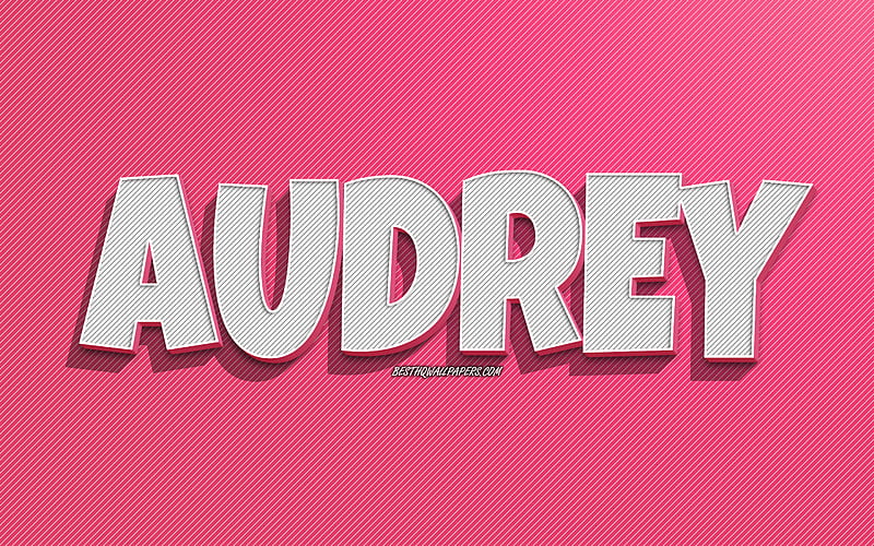 HD Audrey Name Wallpapers Peakpx, 48% OFF