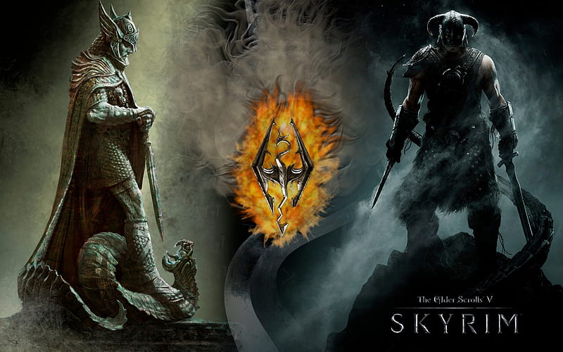The Elder Scrolls V-Skyrim Game 15, HD wallpaper