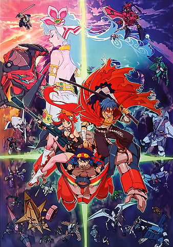 Gurren Lagann Wallpaper - Tengen Toppa Gurren Lagann Wallpaper (38302317) -  Fanpop