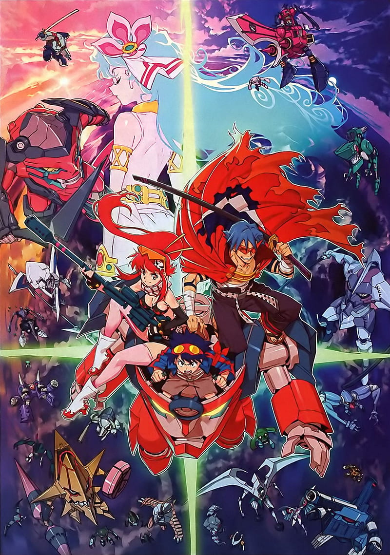 Tengen Toppa Gurren-Lagann Mobile Wallpaper by Gainax #466894