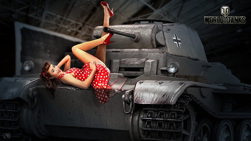 Girls in World of Tanks, Girls, Game, World, Tanks, HD wallpaper