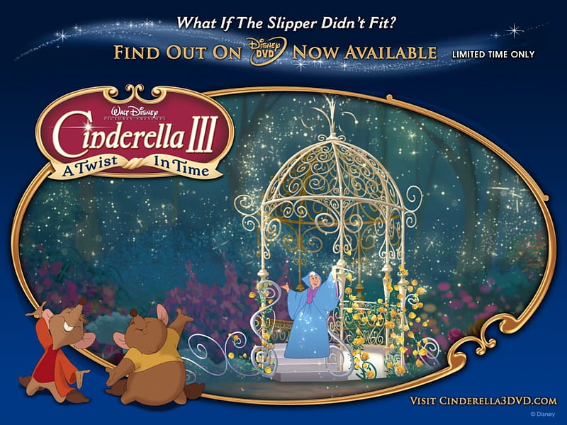 Cinderella 3 A Twist In Time, Cinderella, Time, Twist, 3, A, In, HD  wallpaper | Peakpx