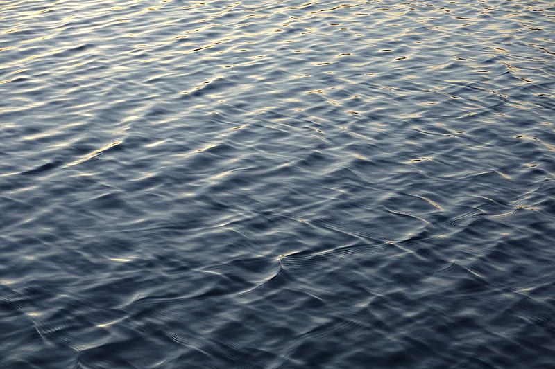 waves, ripples, water, surface, body of water, HD wallpaper