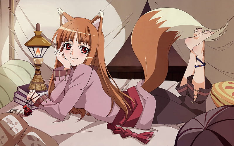 anime fox and wolf