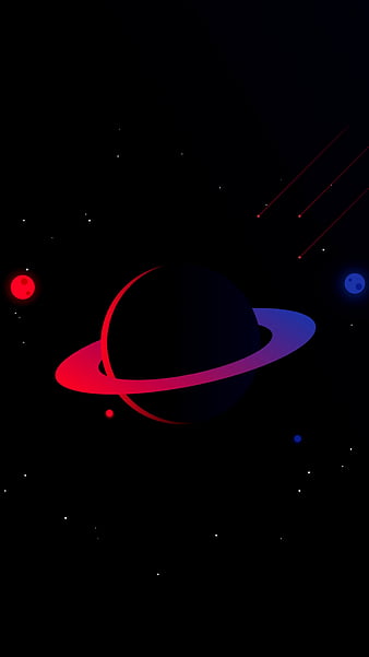 Space vibes SA, aesthetic, artist, artistic, astronaut, planets, saturn,  space aesthetic, HD phone wallpaper