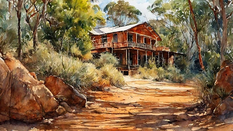 Kimberley Ranges, kimberley, outback, ranges, house, HD wallpaper