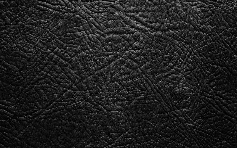 black leather texture leather textures, close-up, black backgrounds, leather backgrounds, macro, leather, HD wallpaper