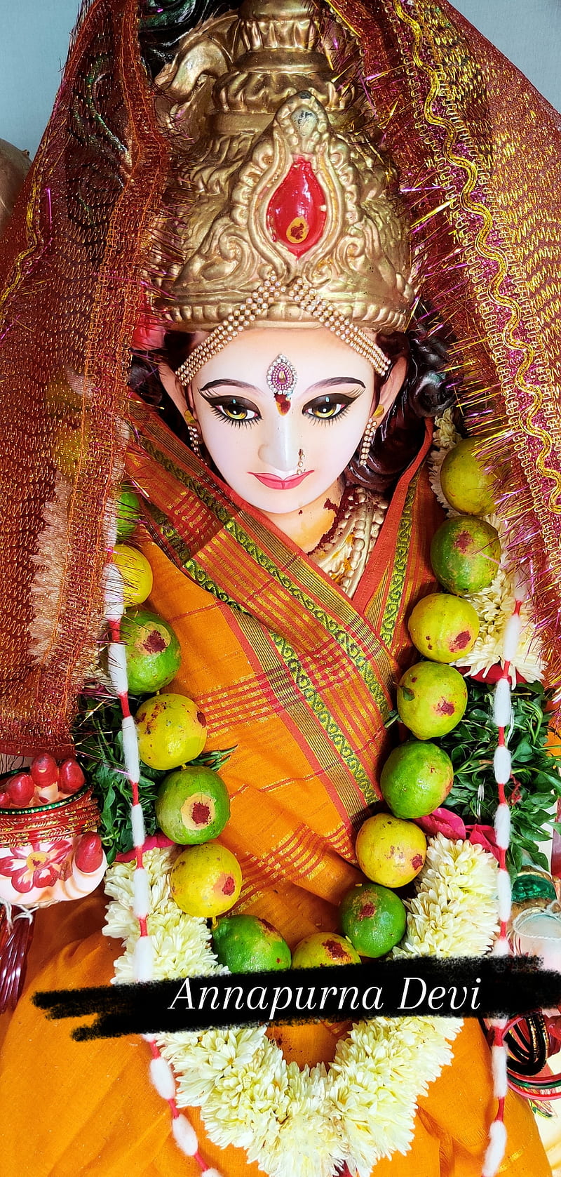 Durga devi, annapurna devi, durga devi, HD phone wallpaper | Peakpx