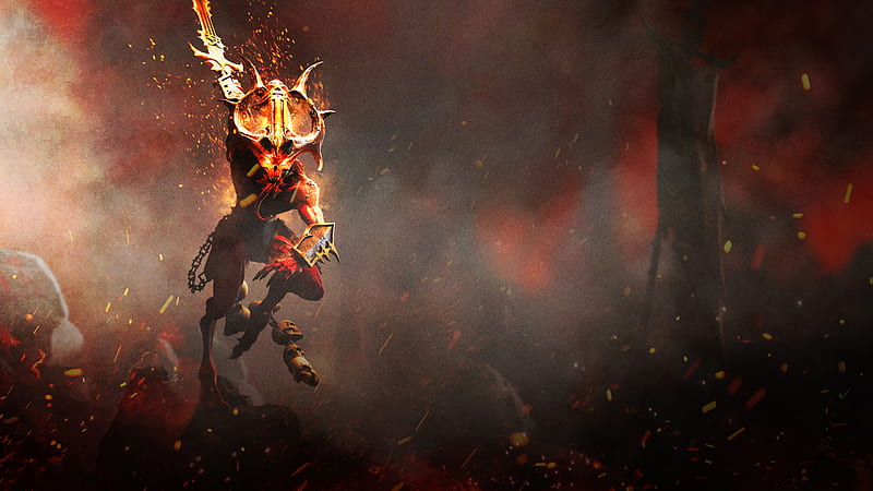Warhammer Chaosbane Game, HD wallpaper