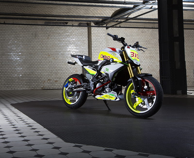  bmw concept stunt g, moto deportiva, vehículo, Fondo de pantalla HD