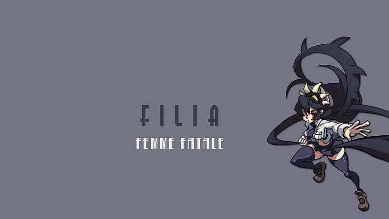Filia, Girls, Anime, Skullgirls, HD wallpaper