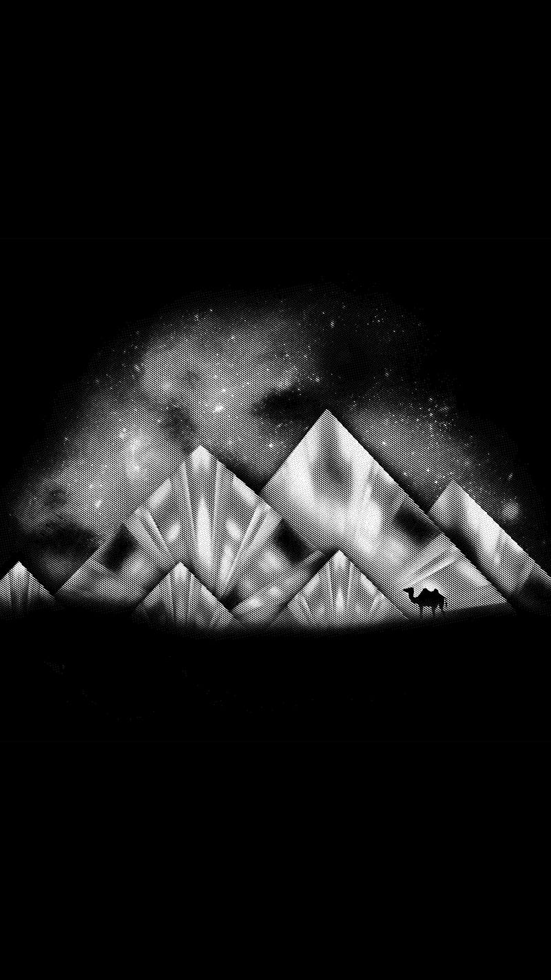 Jewel of the Nile, 929, amoled, black, cool, egypt, full , new, pyramid, HD phone wallpaper