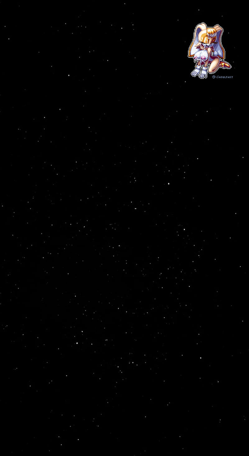 Midnight sky, atmosphere, Hentai, HD phone wallpaper