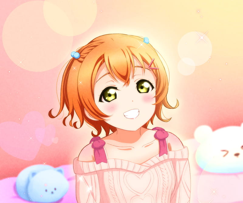 Love Live!, Rin Hoshizora , Short Hair, HD wallpaper