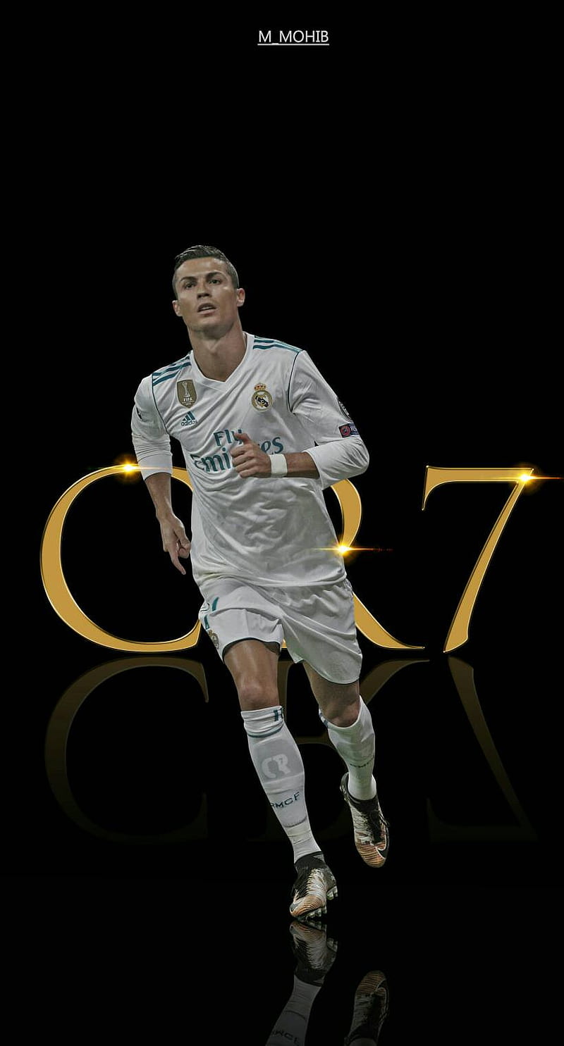 Cristiano Ronaldo, 2017, cr7, cristiano, football, king, madrid, portugal, real marid, ronaldo, HD phone wallpaper