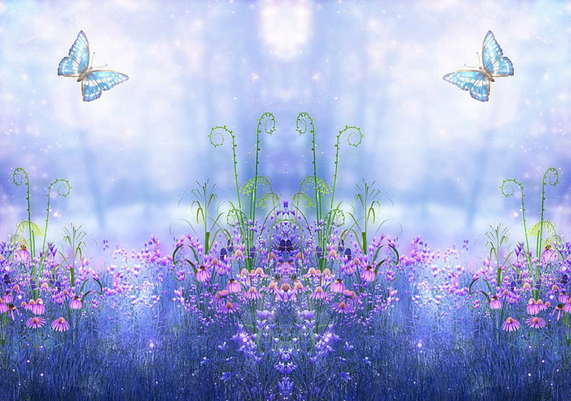 Magical Garden Wallpaper