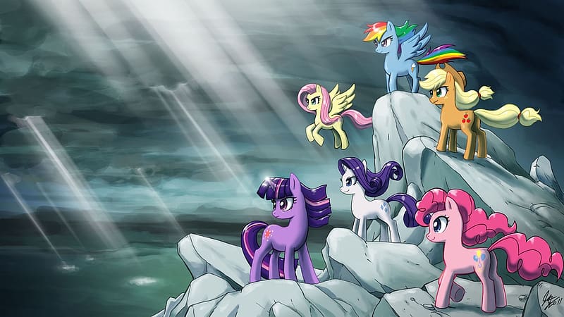 my little pony rainbow dash and fluttershy wallpaper