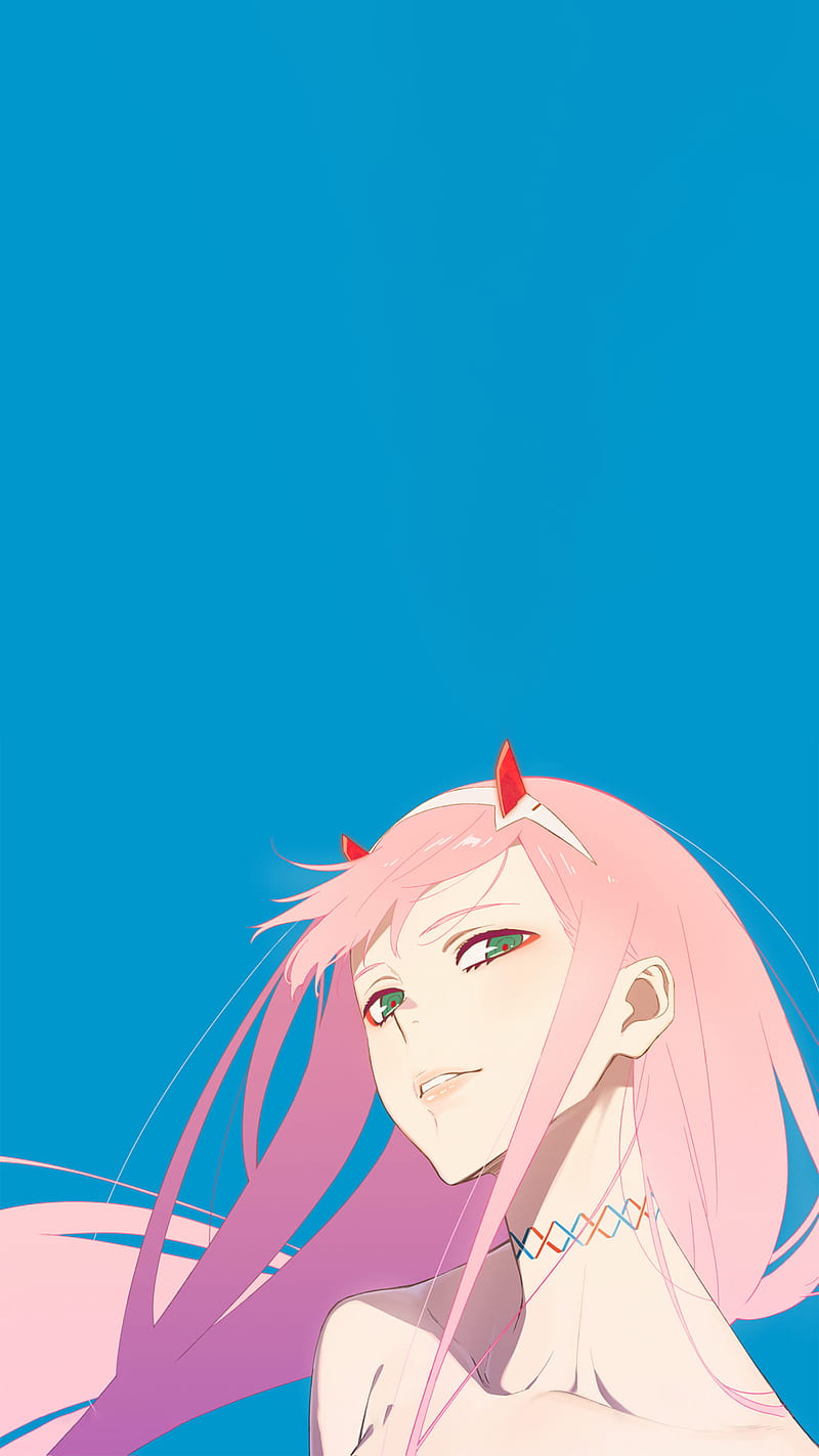 Darling in the FranXX, Zero Two (Darling in the FranXX), anime girls, anime, portrait display, pink hair, HD phone wallpaper