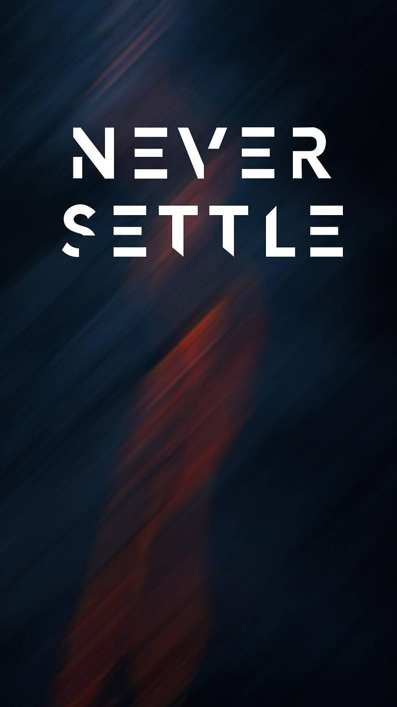 One Plus 6T, one plus, never settle, HD phone wallpaper