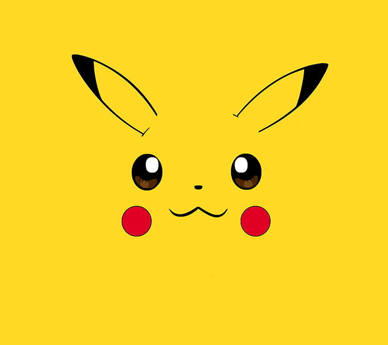 Pikachu Wallpaper 4K, Pokemon, Yellow background