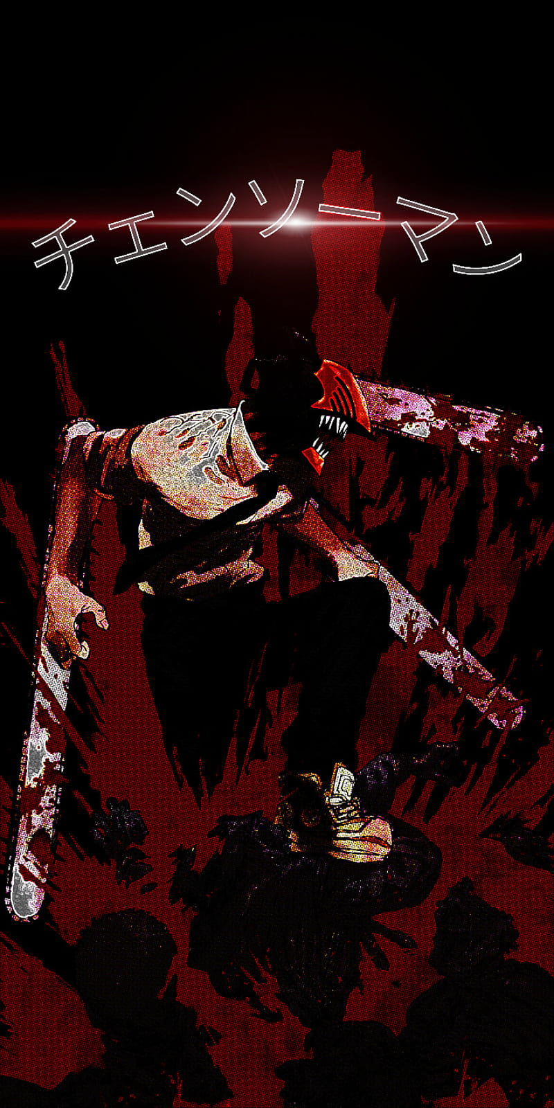 Power Chainsaw Man 4K Phone iPhone Wallpaper #4581b