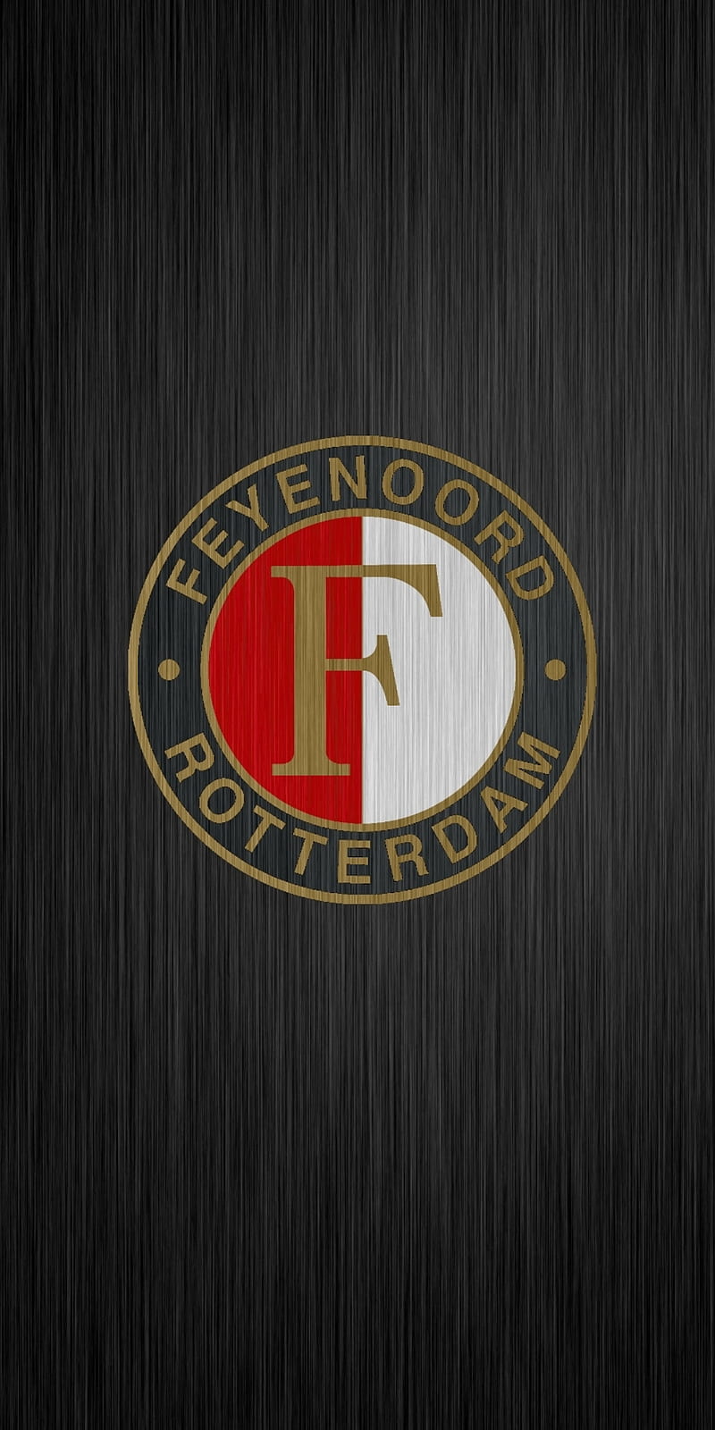 Feyenoord, brushed, steel, HD phone wallpaper