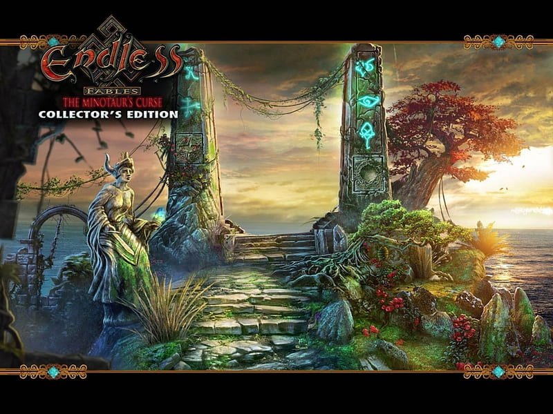 Endless Fables - The Minotaurs Curse04, hidden object, cool, video games, puzzle, fun, HD wallpaper