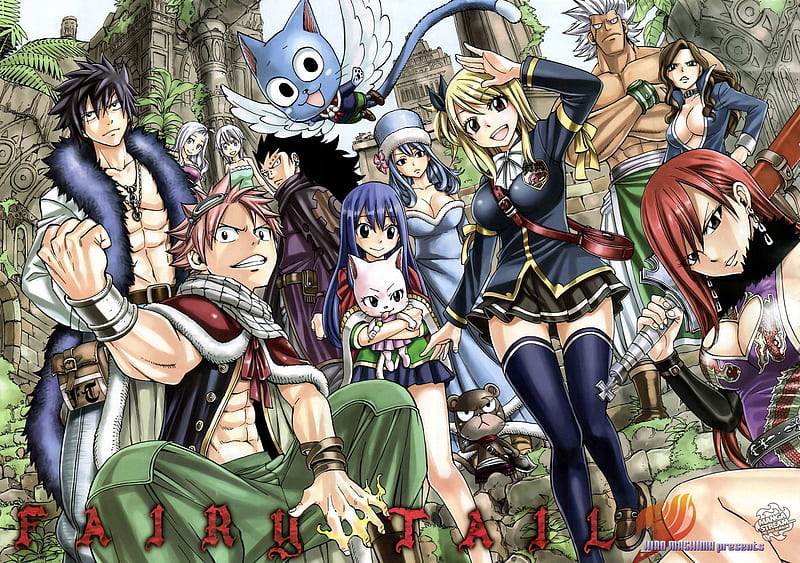 Fairy Tail 36 4K 5K HD Anime Wallpapers, HD Wallpapers