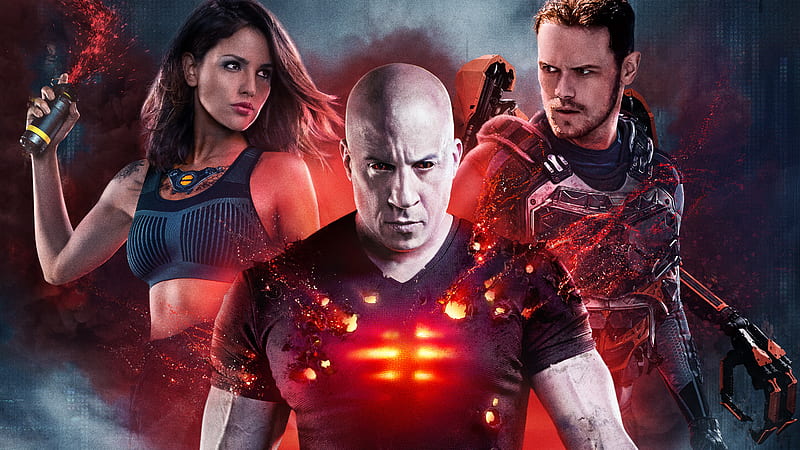 Vin Diesel, Movie, Bloodshot, Sam Heughan, Eiza Gonzalez, HD wallpaper
