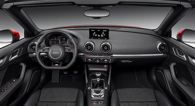 Audi A3 Cabriolet (2015) - Interior , car, HD wallpaper